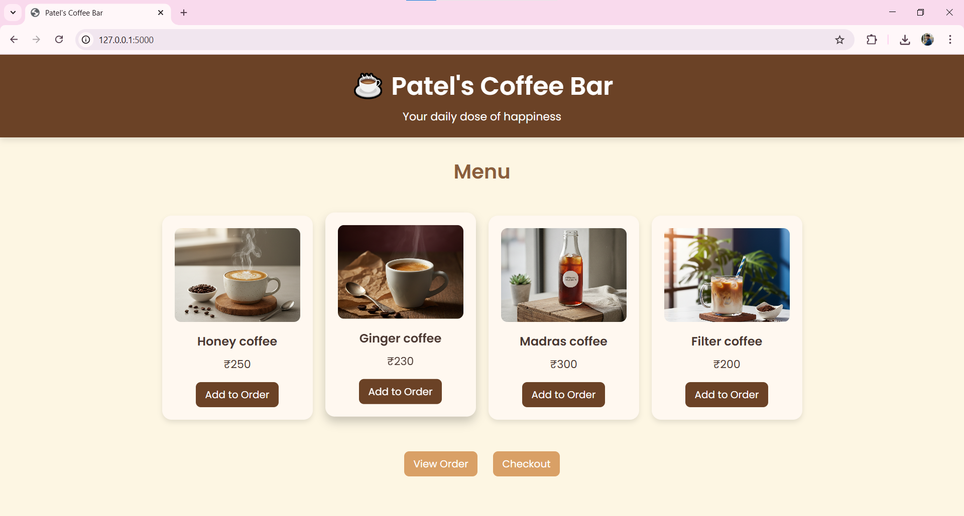 Patel's Coffee Bar